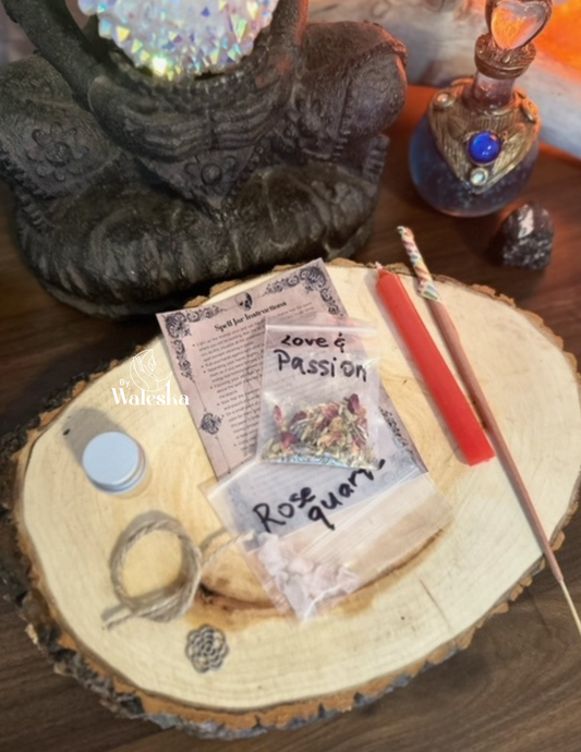 New Love Attraction Spell Jar Kit